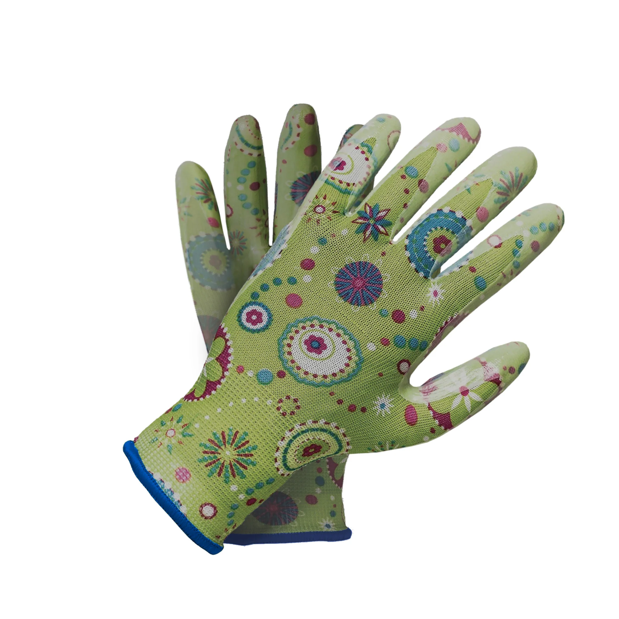 Nitrile Palm-Coated Gardening Gloves (Size: Xl)
