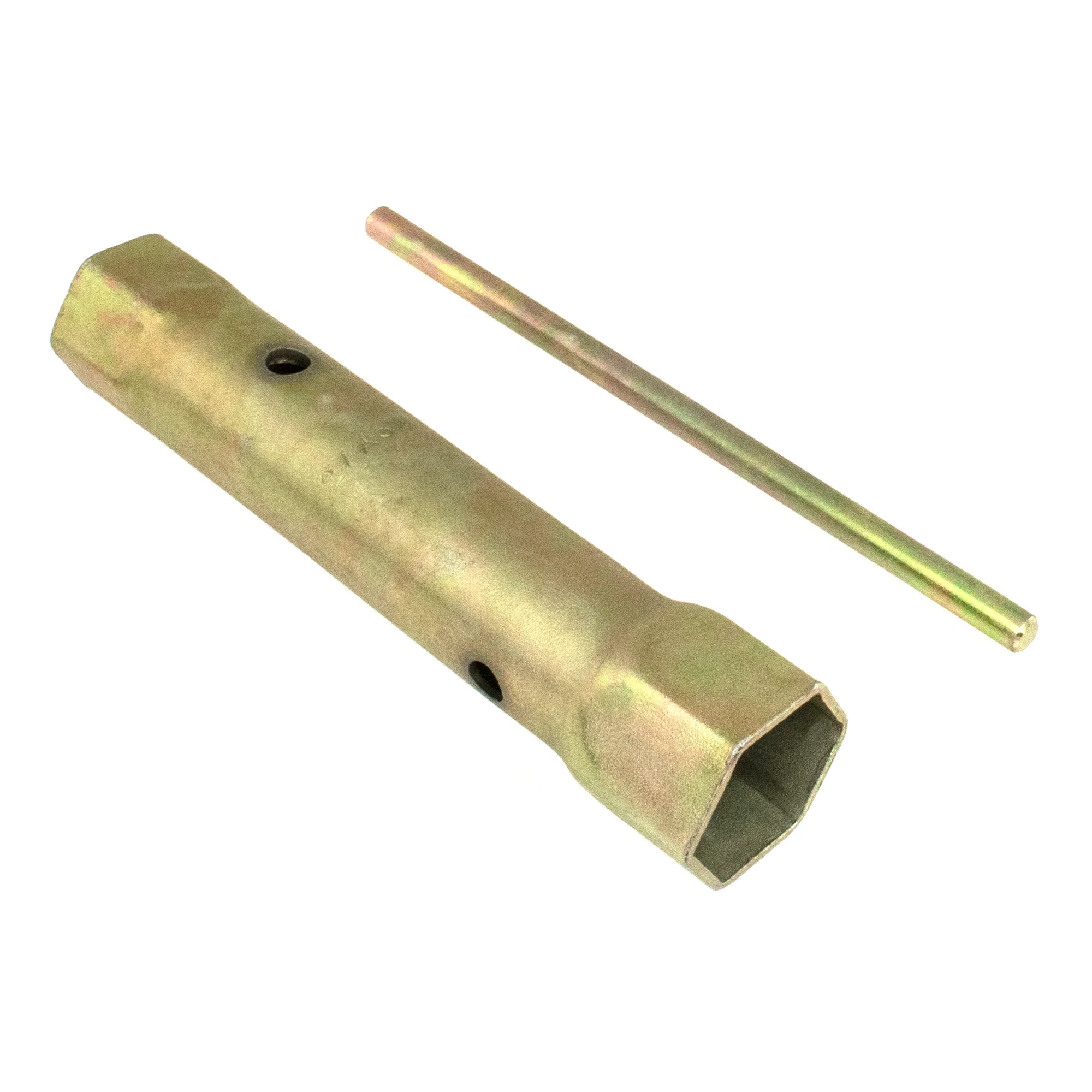 Tubular Box Spanner With Tommy Bar