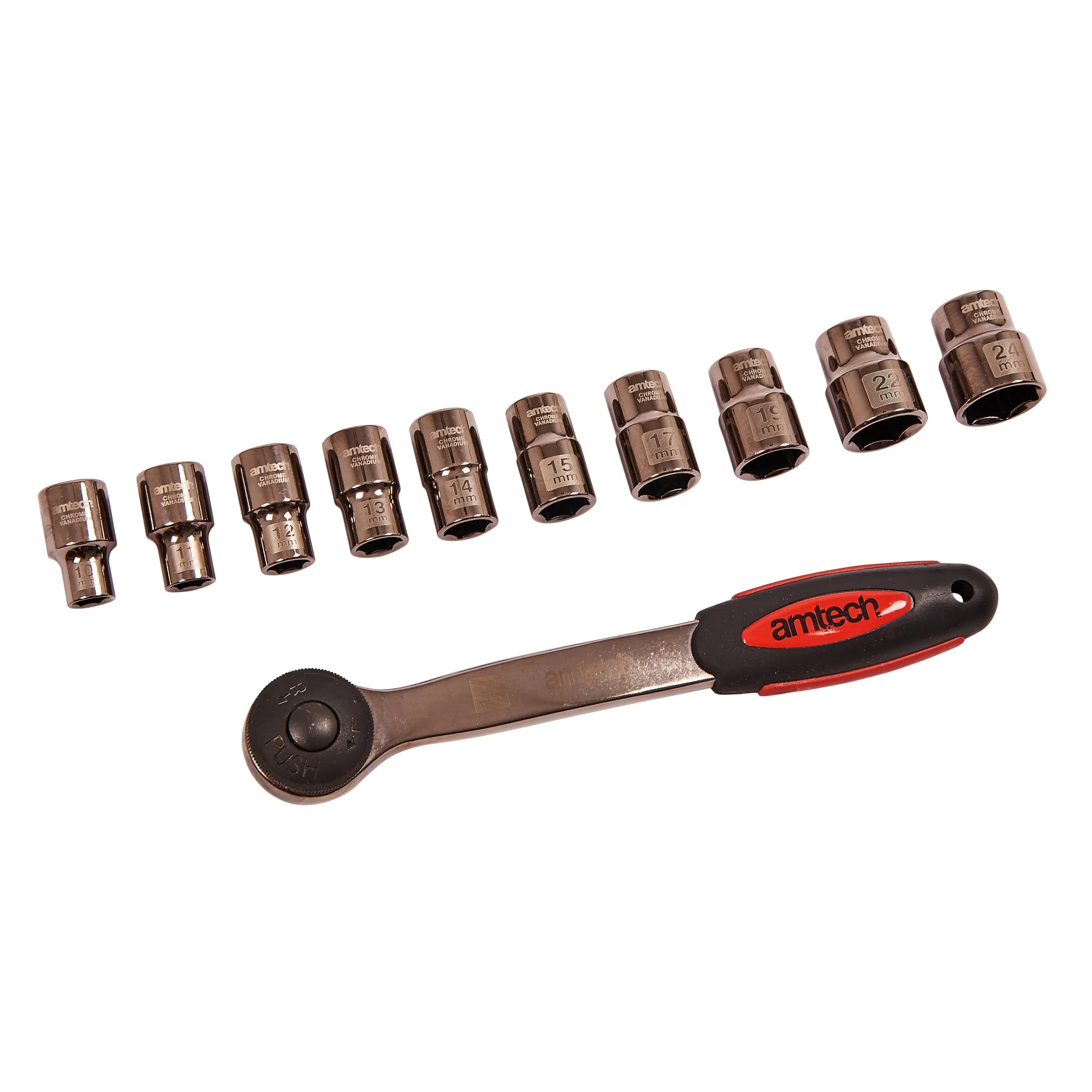 11pc 1/2″ Socket Set