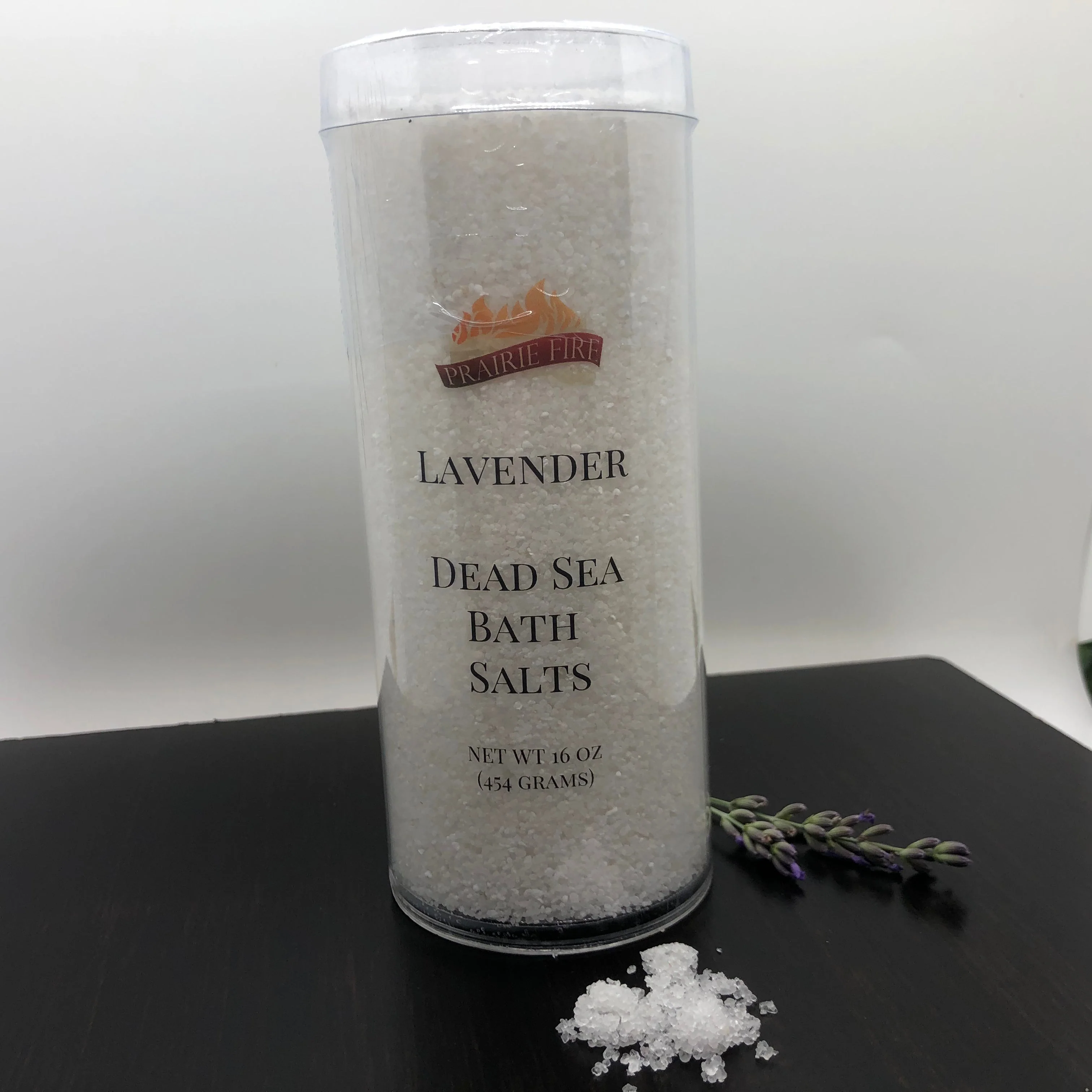 Lavender Dead Sea Bath Salts – 16oz (Prairie Fire Lavender)