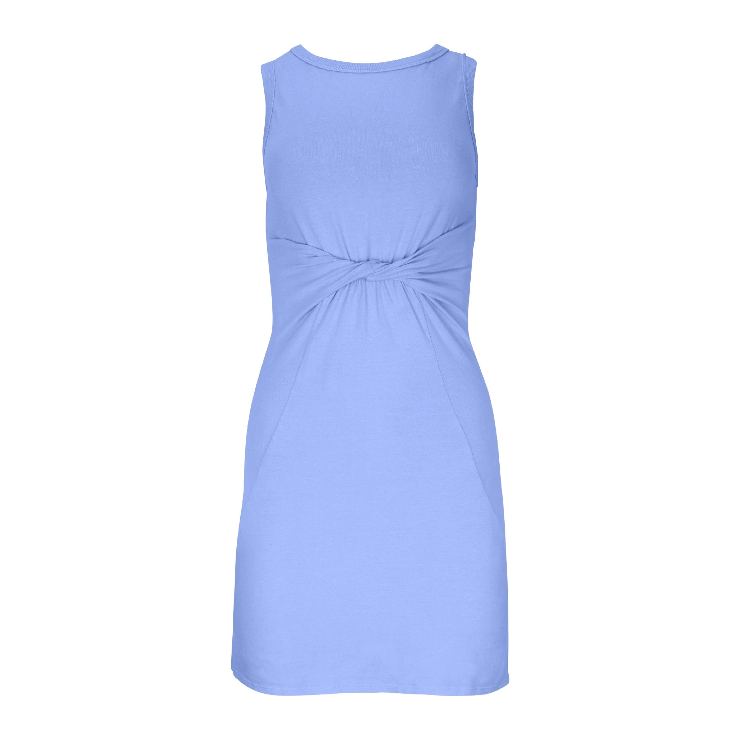 Gigi Organic Cotton Twist Dress – Glacier