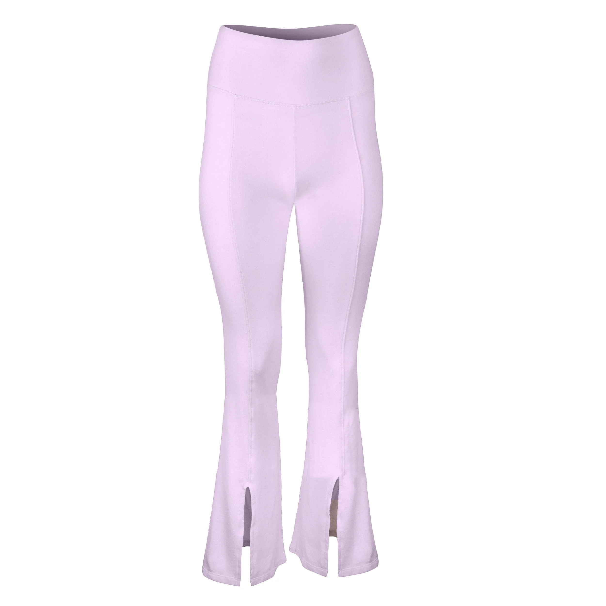 Dana Cotton Split Front Hem Pant – Quartz