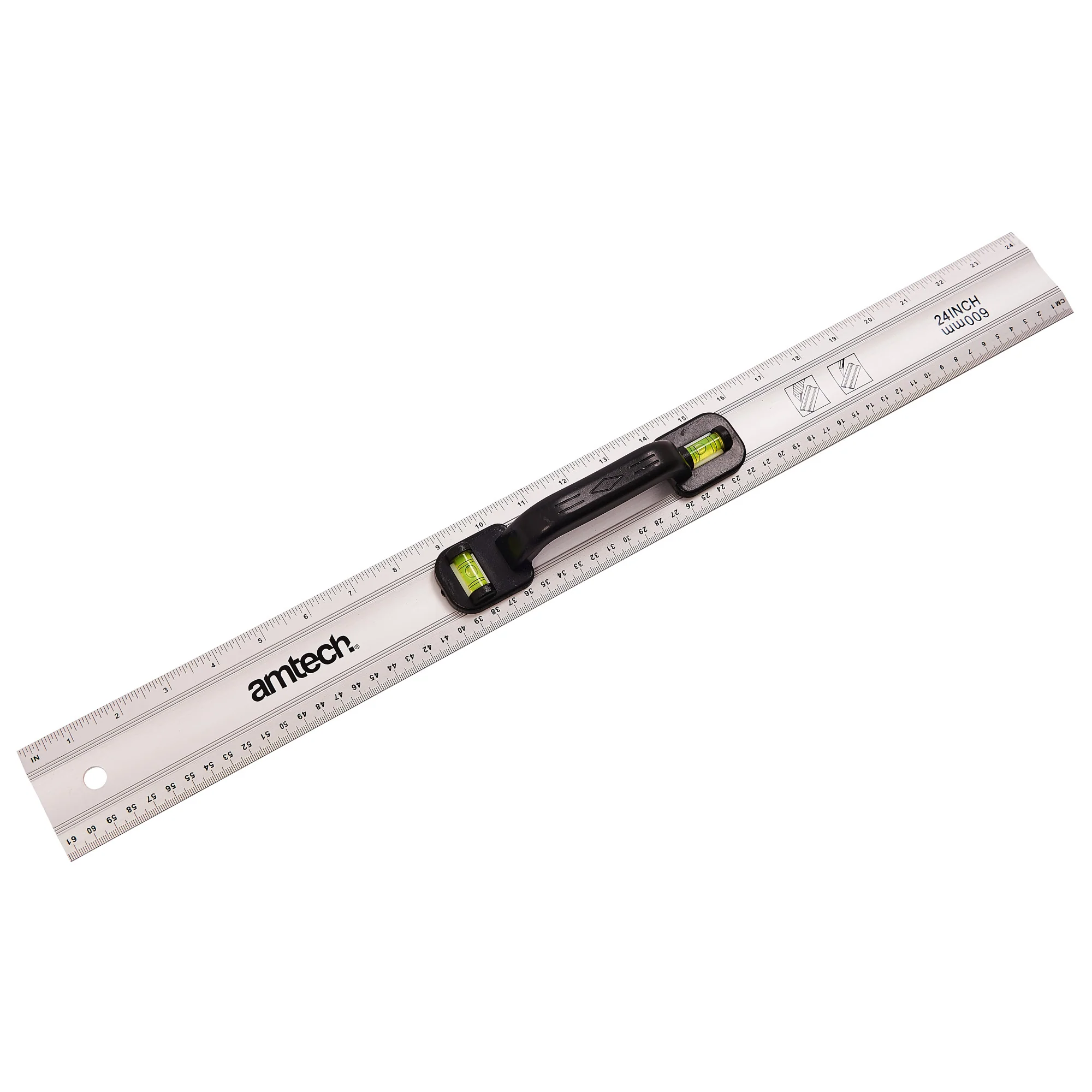 600mm (24″) Rule With Spirit Level