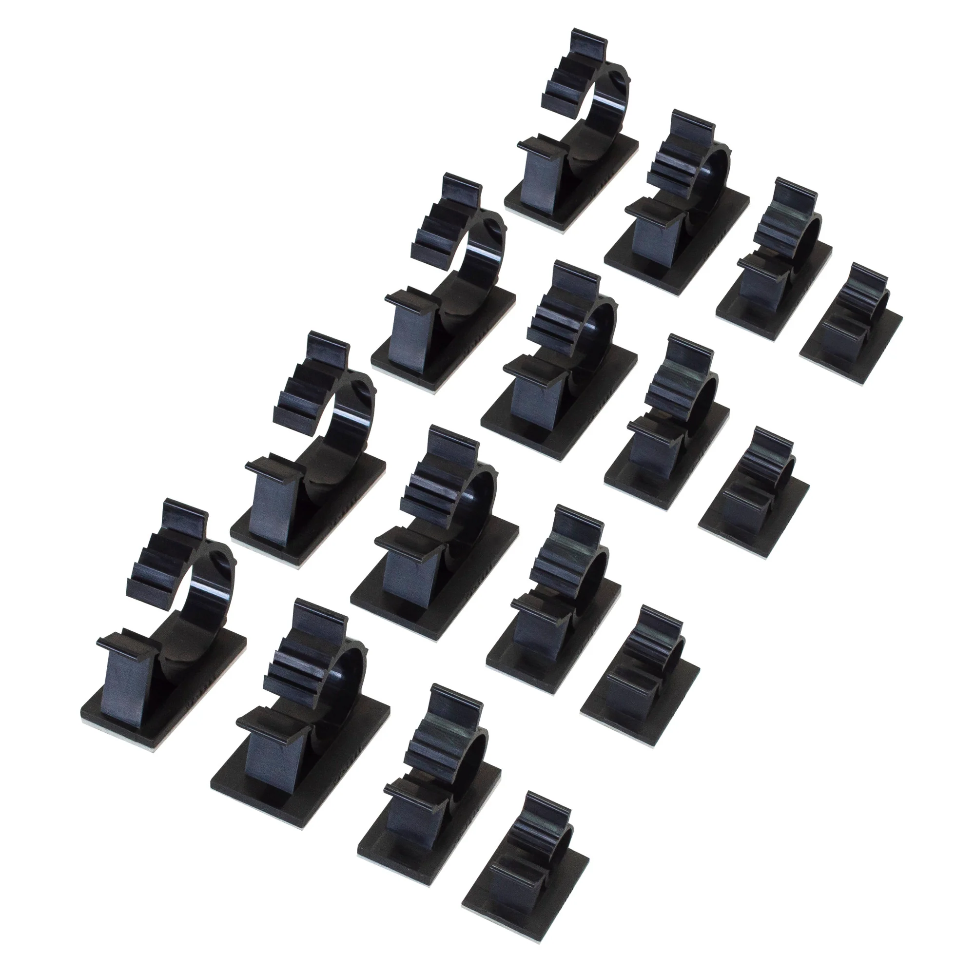 20 Self-Adhesive Cable Clips