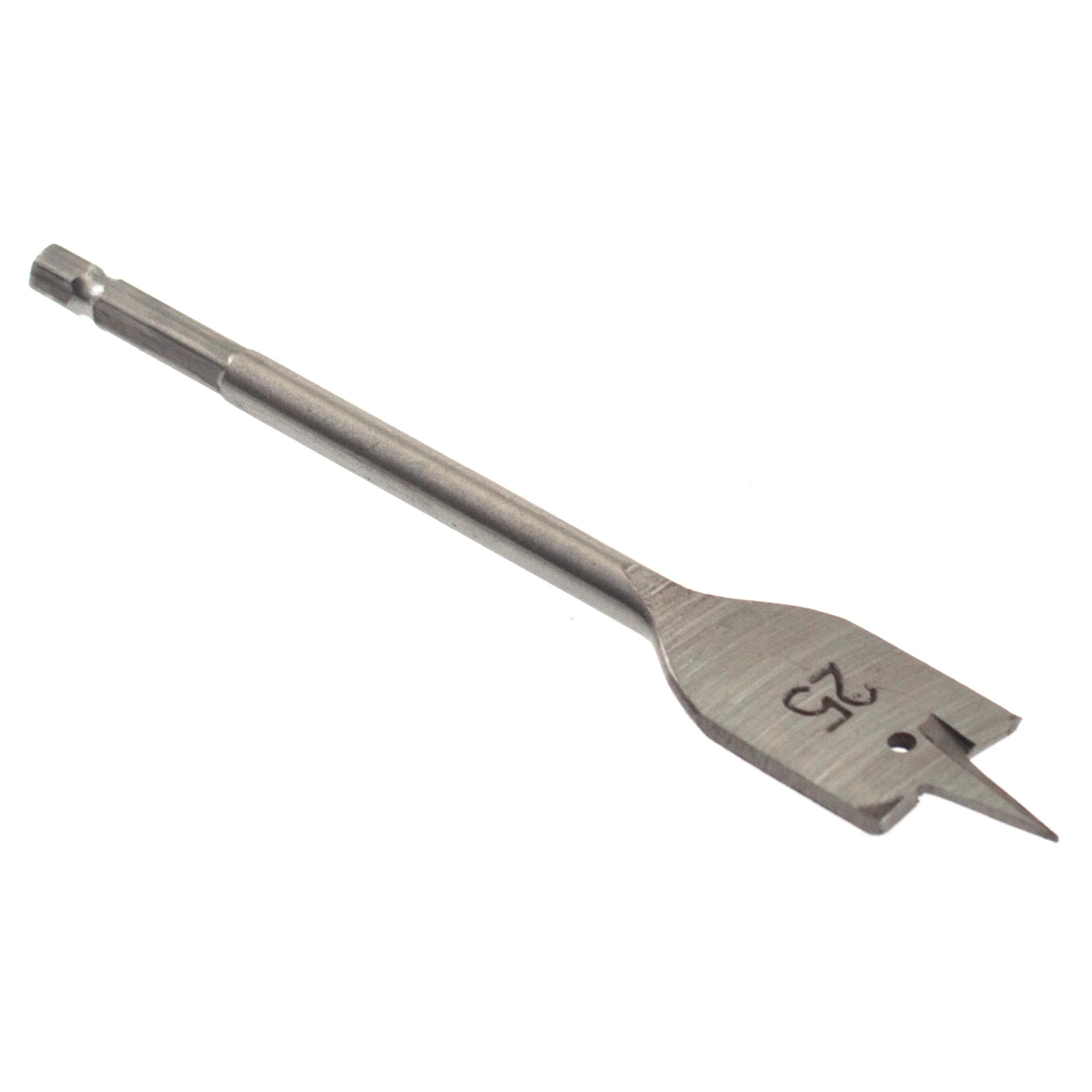 25mm X 152mm Quick Change Flat Wood Bit