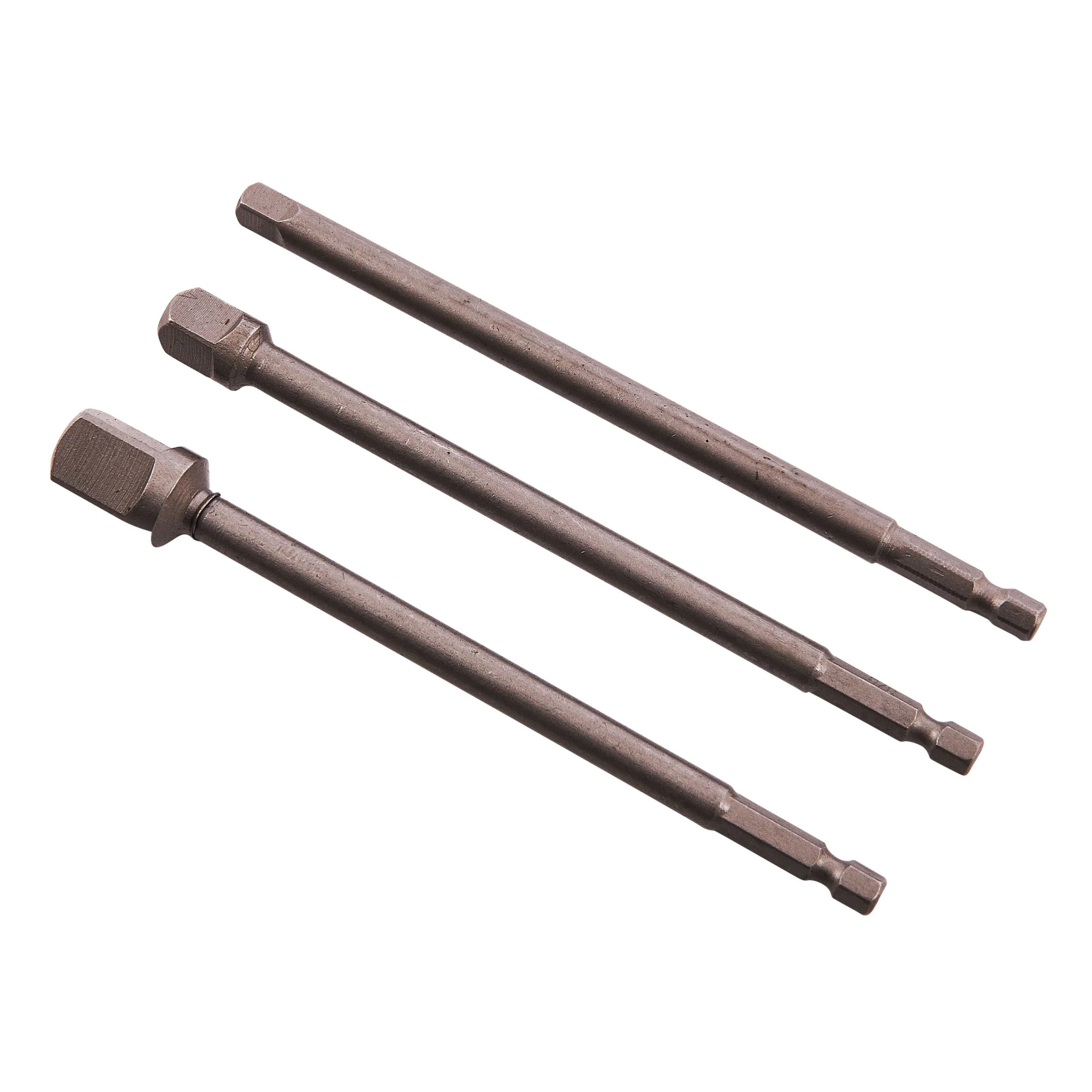 3pc 150mm 1/4″ Hex Extension Adapter Set