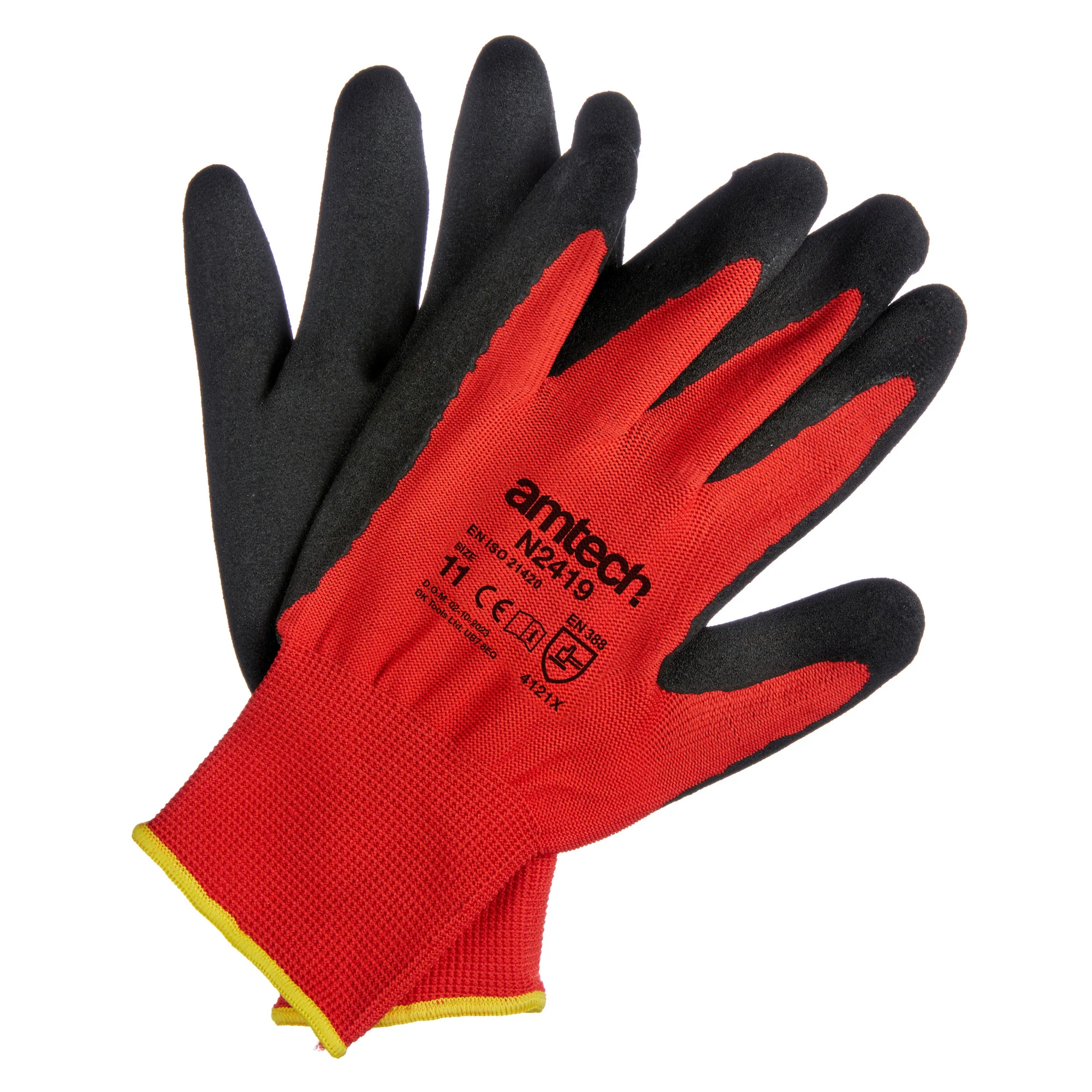 Xxl (Size 11) Nitrile Performance Work Gloves