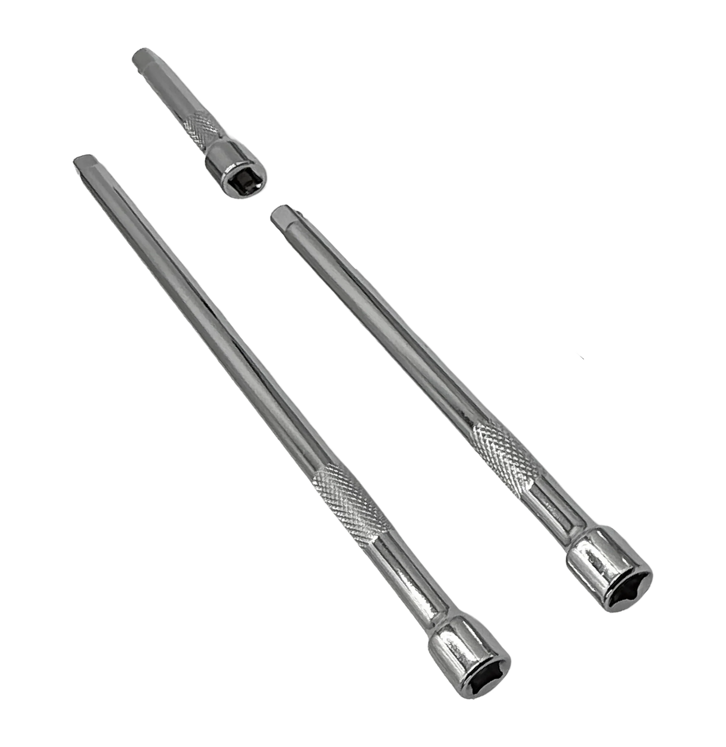 3-Piece 1/4″ Extension Bar Set 75mm / 150mm / 225mm