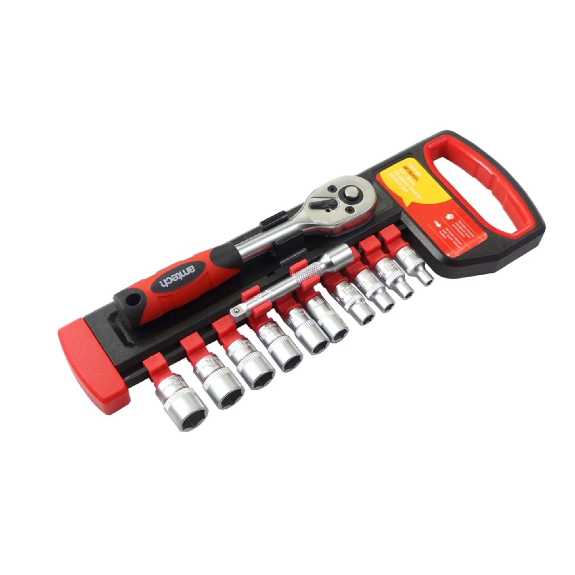 1/4″ Drive 12pc Metric Socket Set