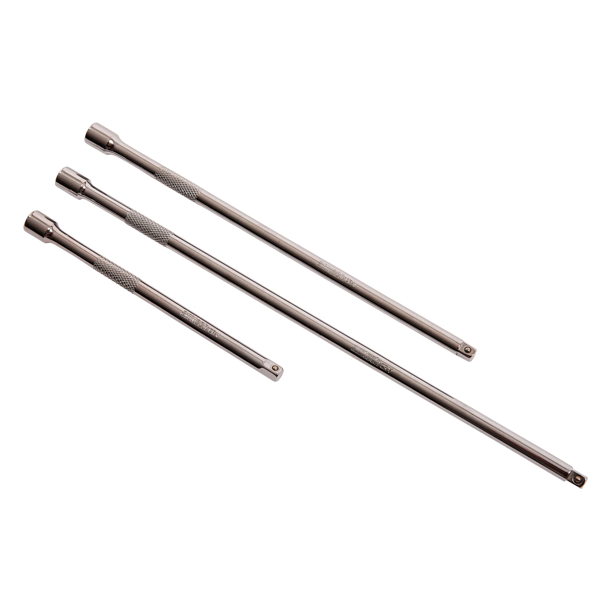 3pc 1/4″ Drive Extension Bar Set