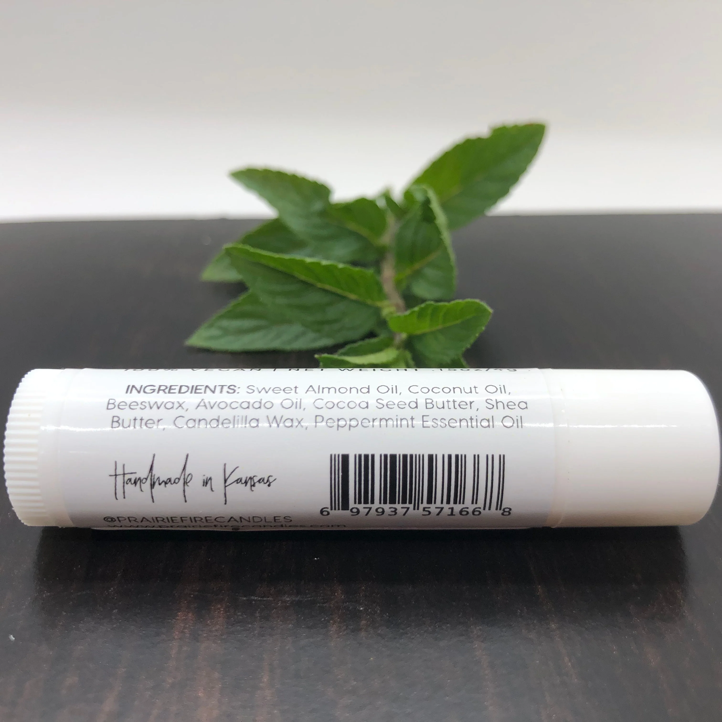 Peppermint Lip Balm – .15 oz. stick