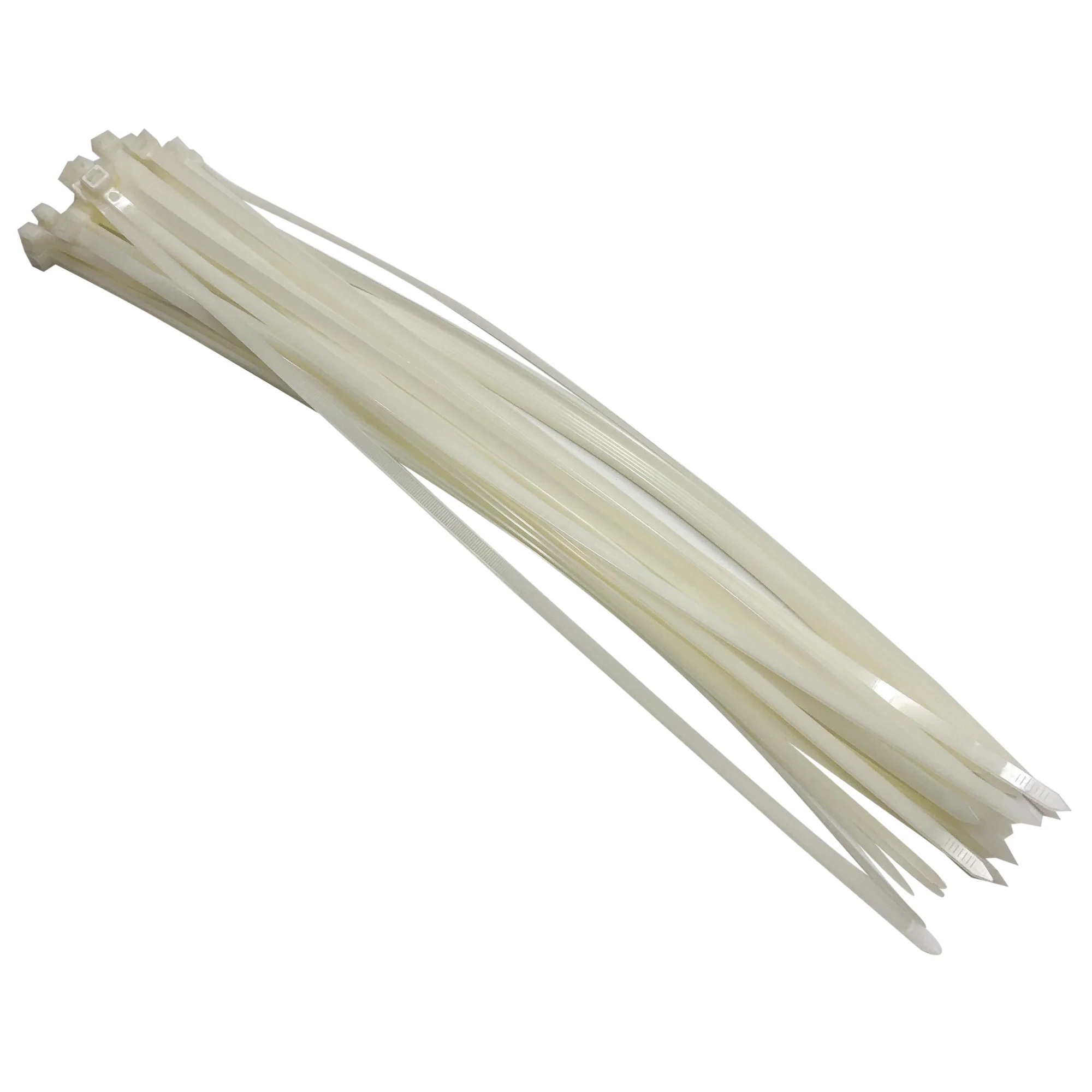 30 Tie Wraps (500mm X 6.5mm) – White