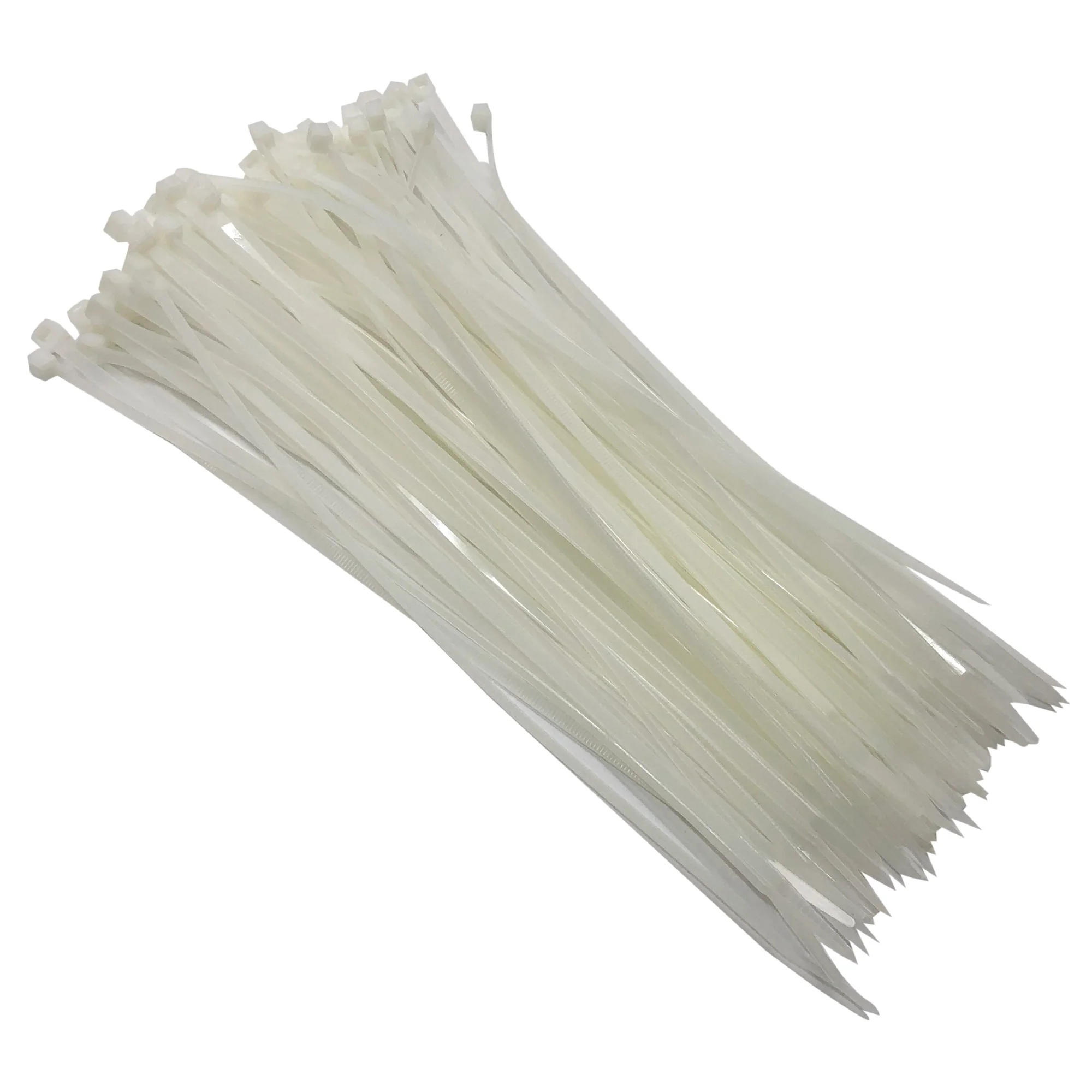 60 Tie Wraps (300mm X 4.8mm) – White