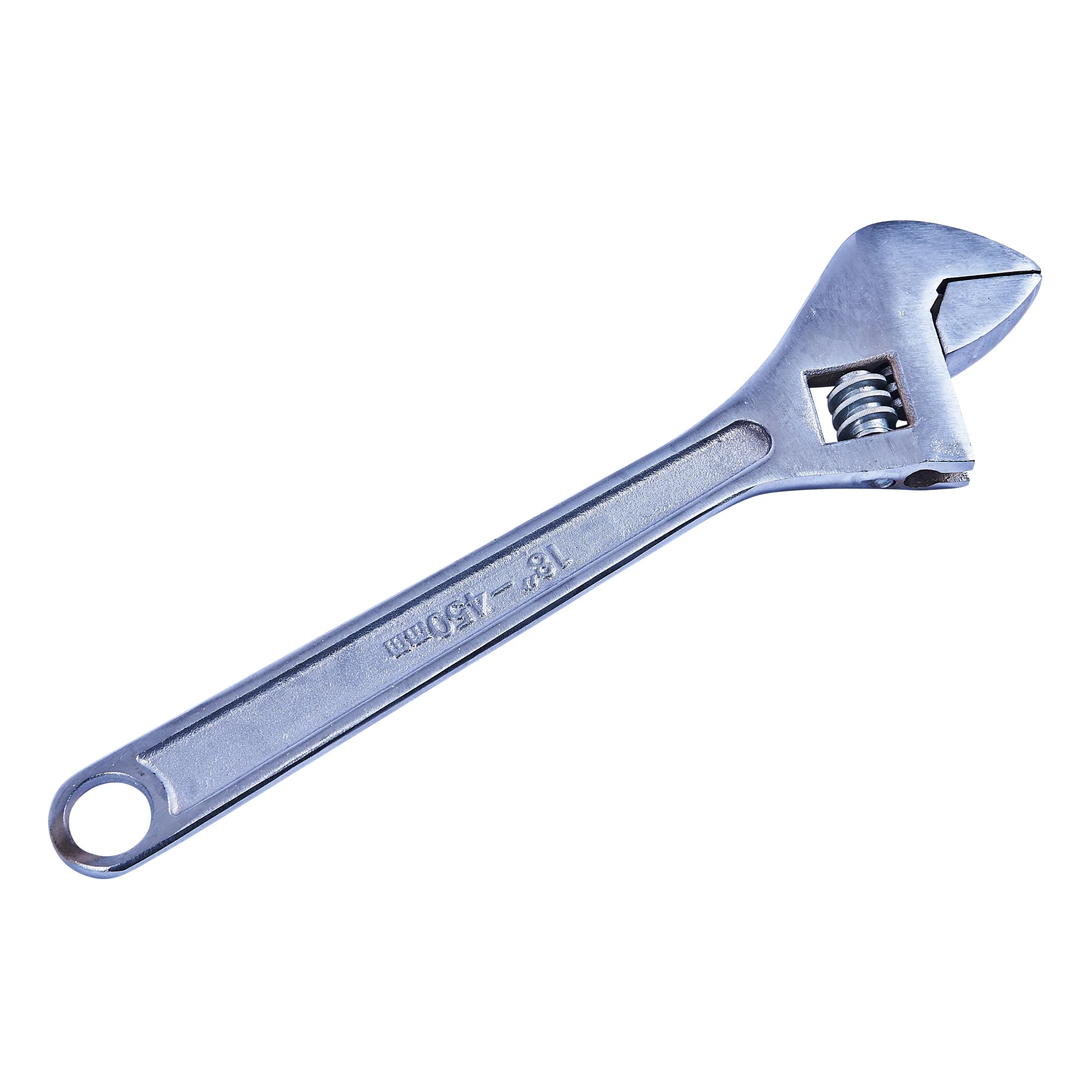 450mm (18″) Adjustable Wrench With 52mm (2″) Jaw Opening