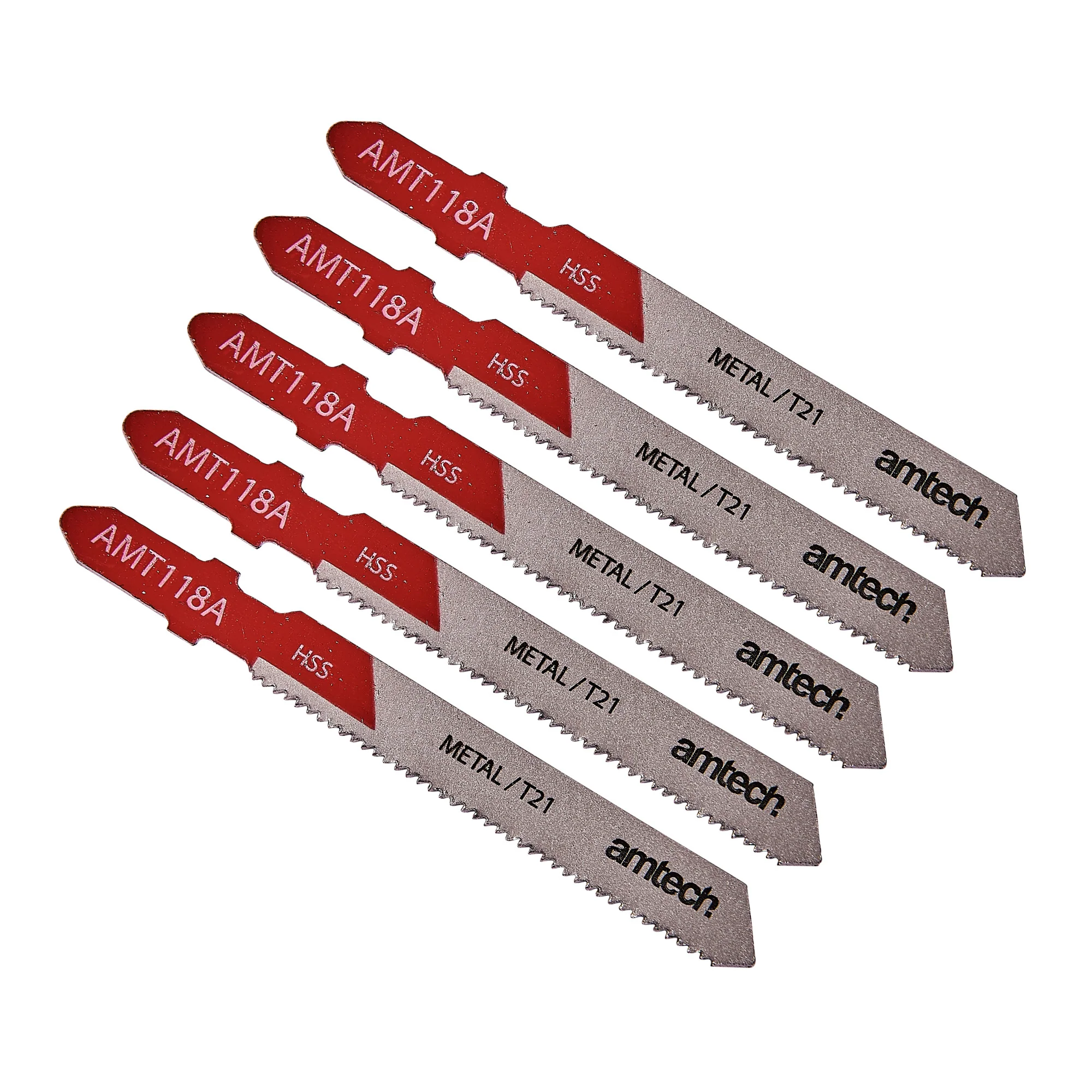5 Piece Metal Jigsaw Blade Set (Amt118A)