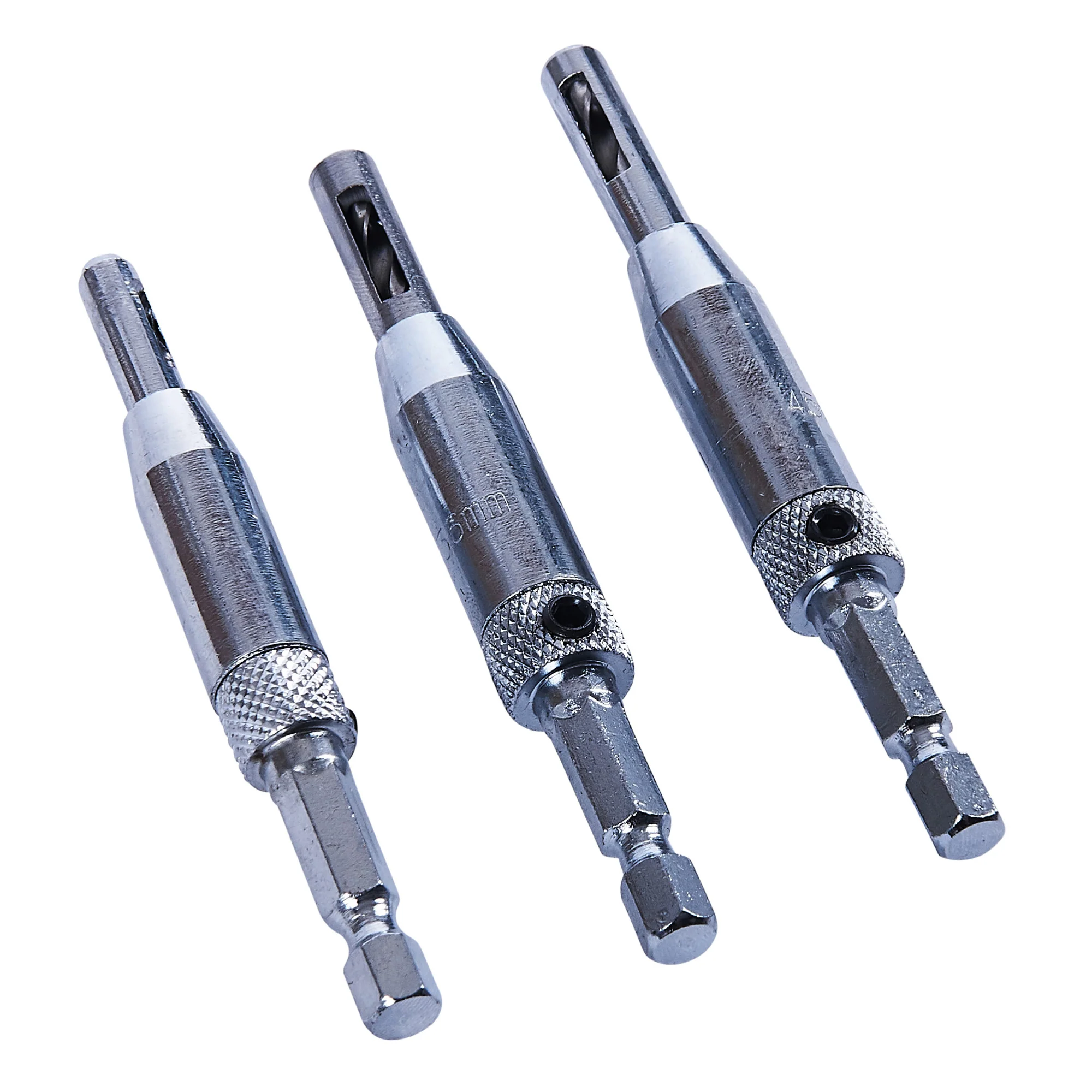 3 Piece Hinge Drill Set