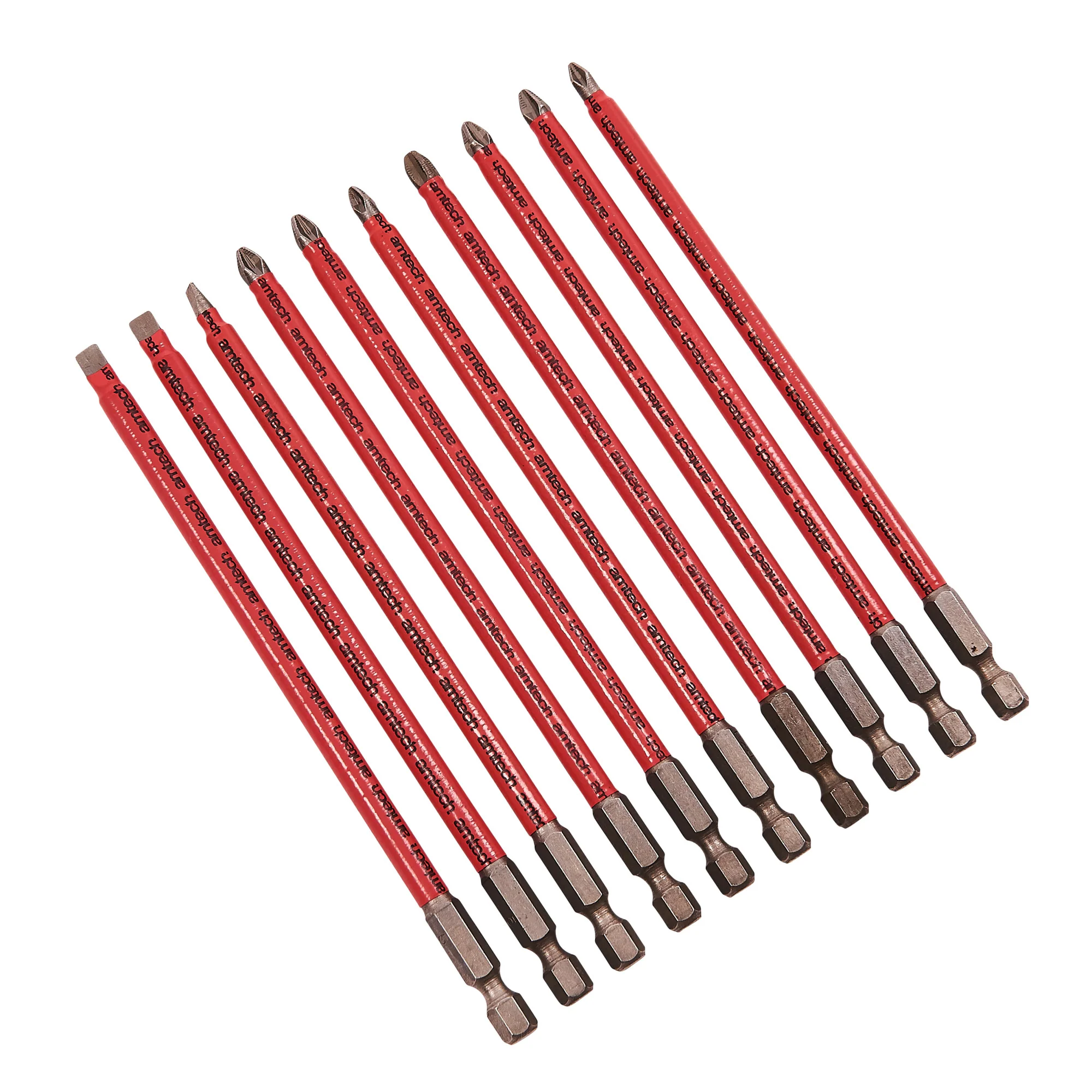 10 Piece 150mm Non-Slip Bit Set