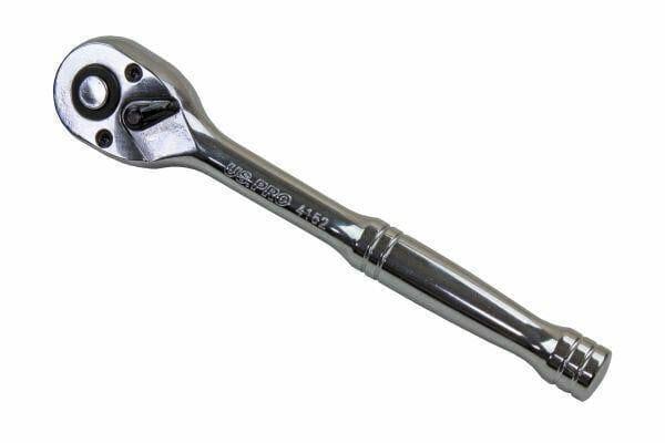 US PRO 1/4″ Drive 72T Quick Release Reversible Ratchet Socket Wrench 4152