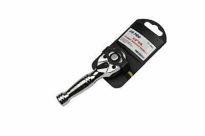 US PRO 3/8 stubby ratchet 72 teeth reversable & quick release B4062