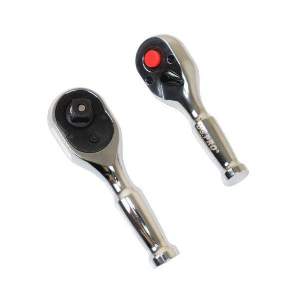 US PRO INDUSTRIAL 3/8″ Drive 90T Stubby ratchet With Straight Metal Handle 4222