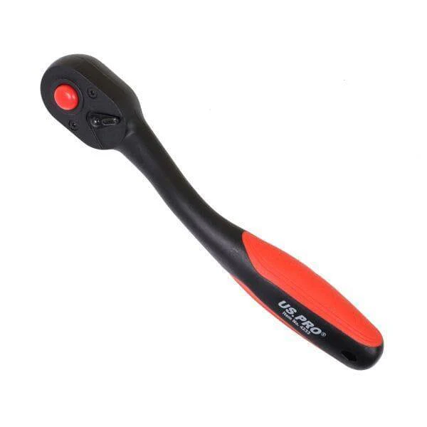 US PRO Tools 1/2″ Drive Composite Ratchet Lightweight Curved Handle 72 Teeth 4233