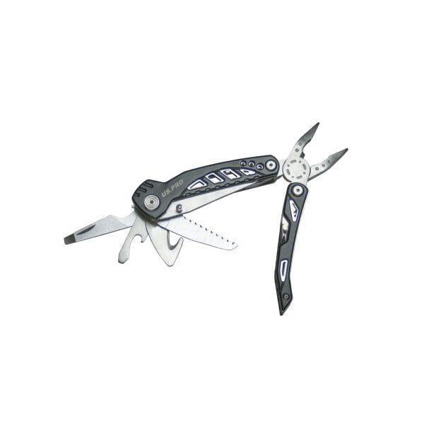 US PRO Tools Multi Tool With 11 Functions – Pliers, Cutters, Screwdriver etc pocket knife 9183