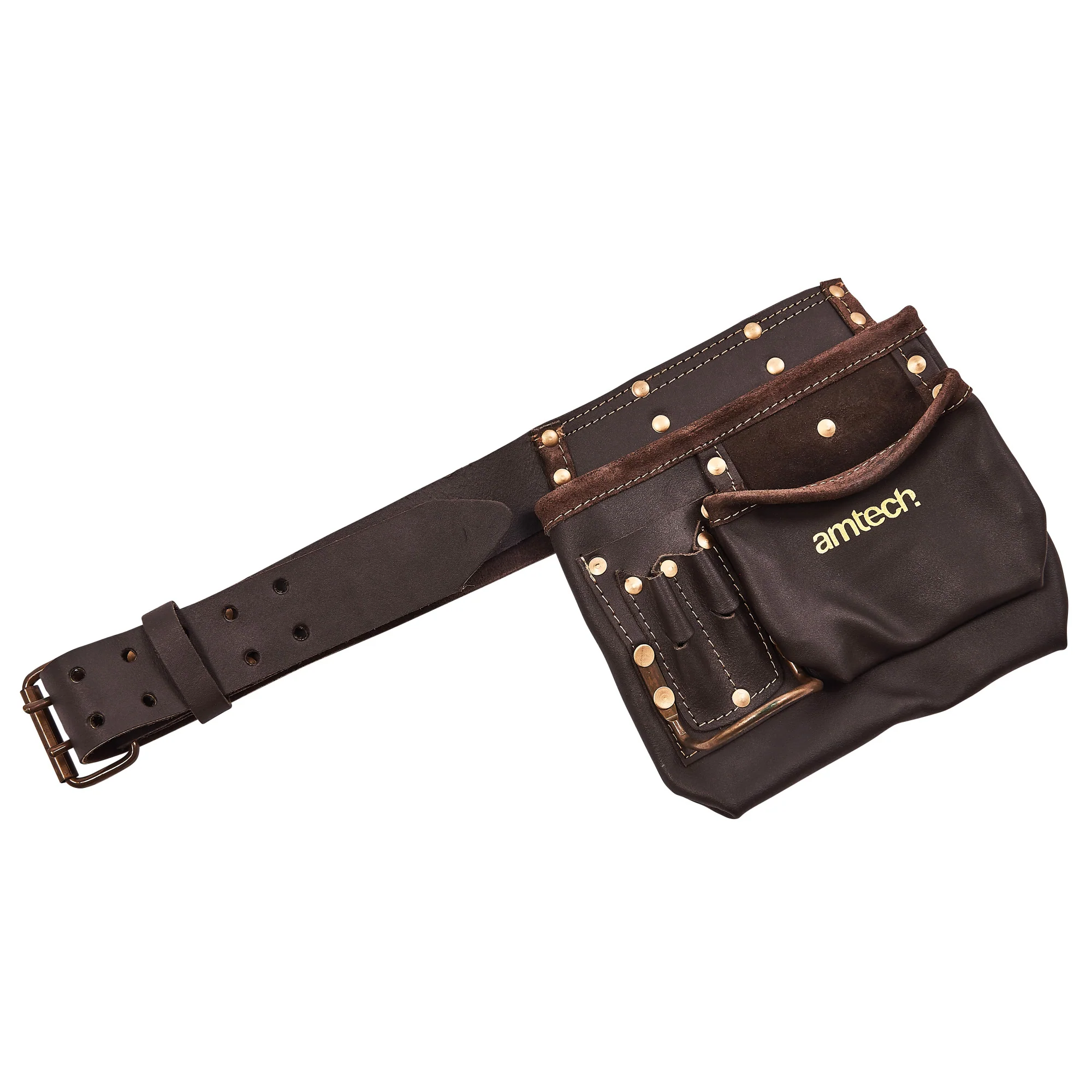 Heavy Duty Multi-Pocket Tool And Nail Pouch