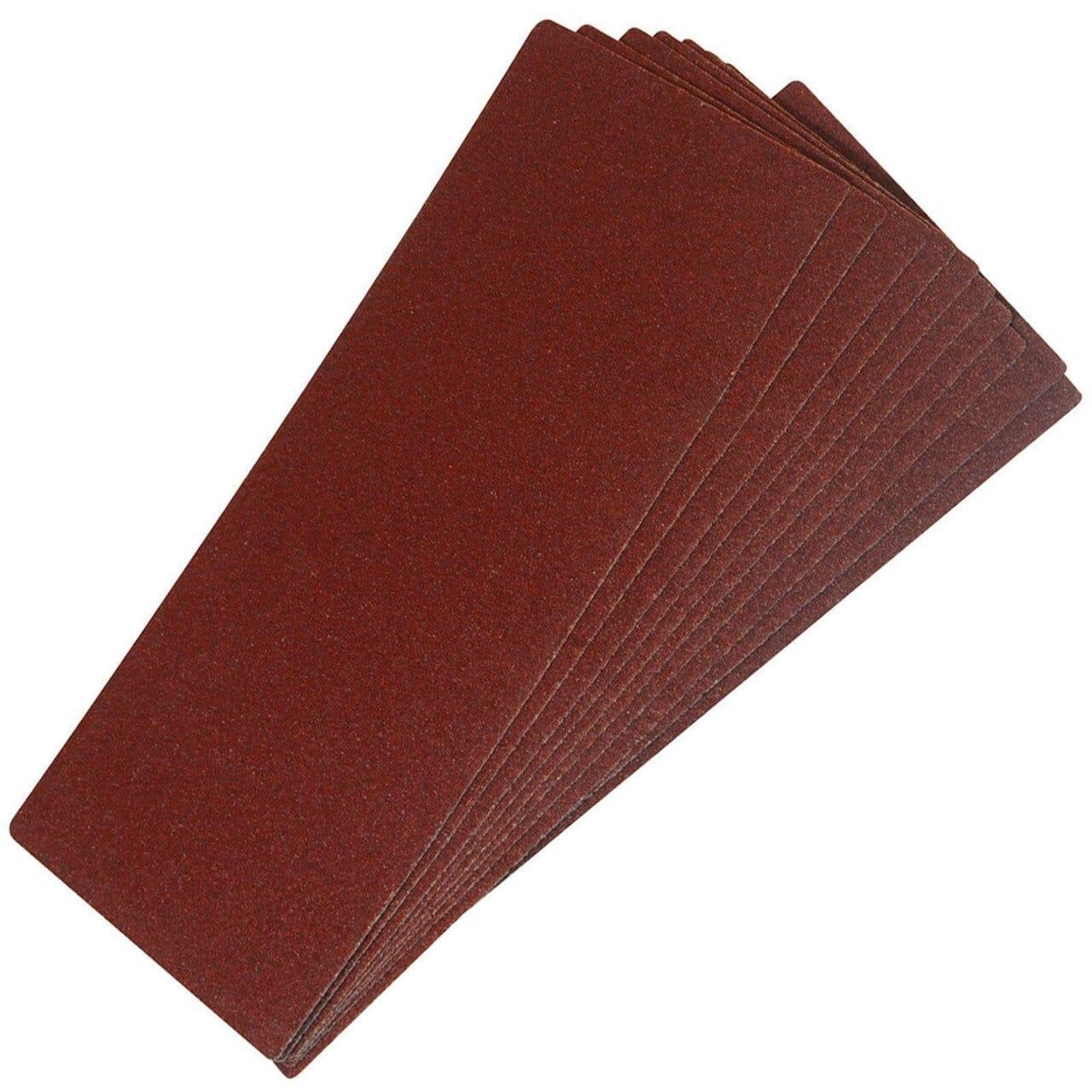 Vewerk 120 Grit Sanding Sheet 1/3 Sander 93mm x 190mm Hook and Loop 50pk 8178