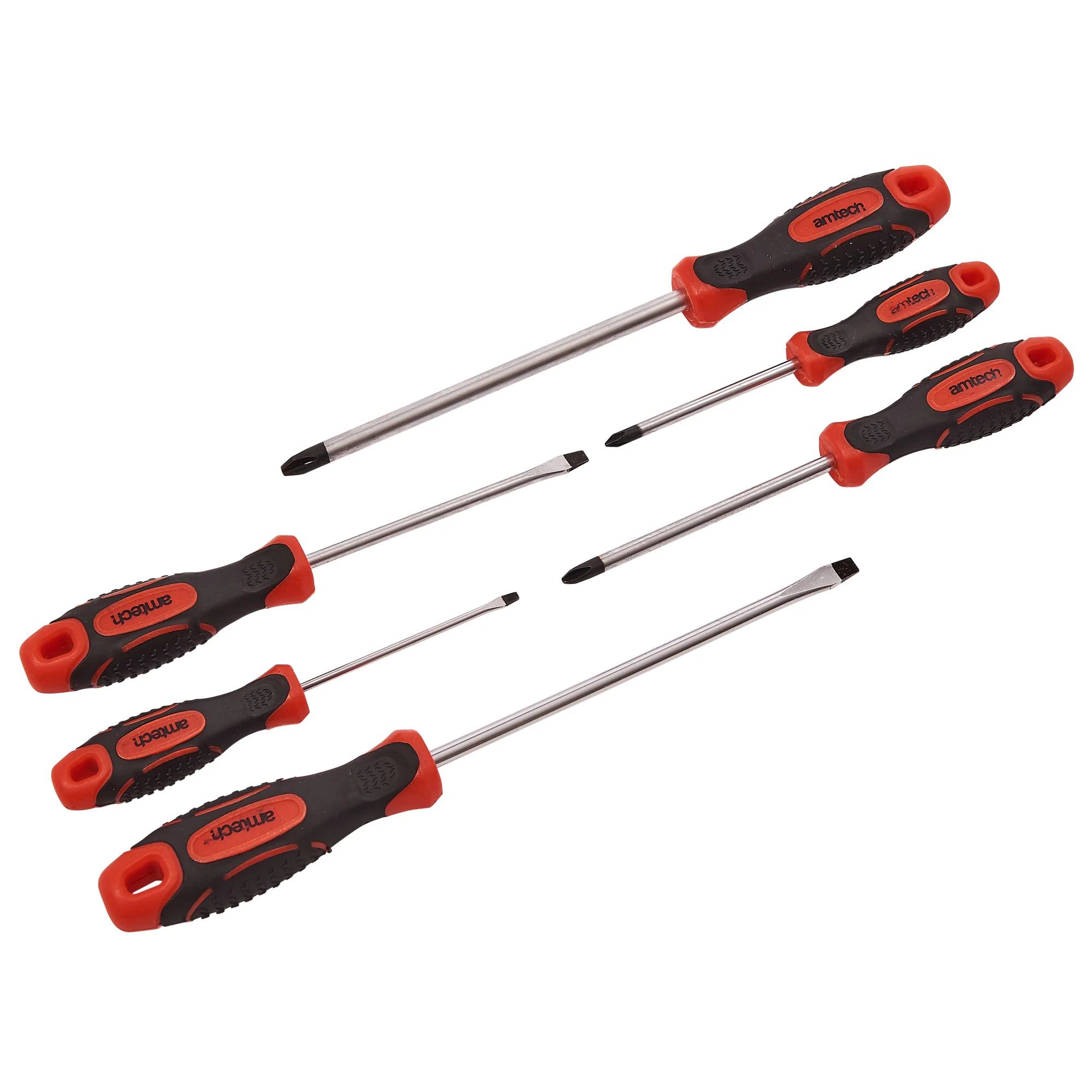 6 Piece Screwdriver Set (Ph+Sl)