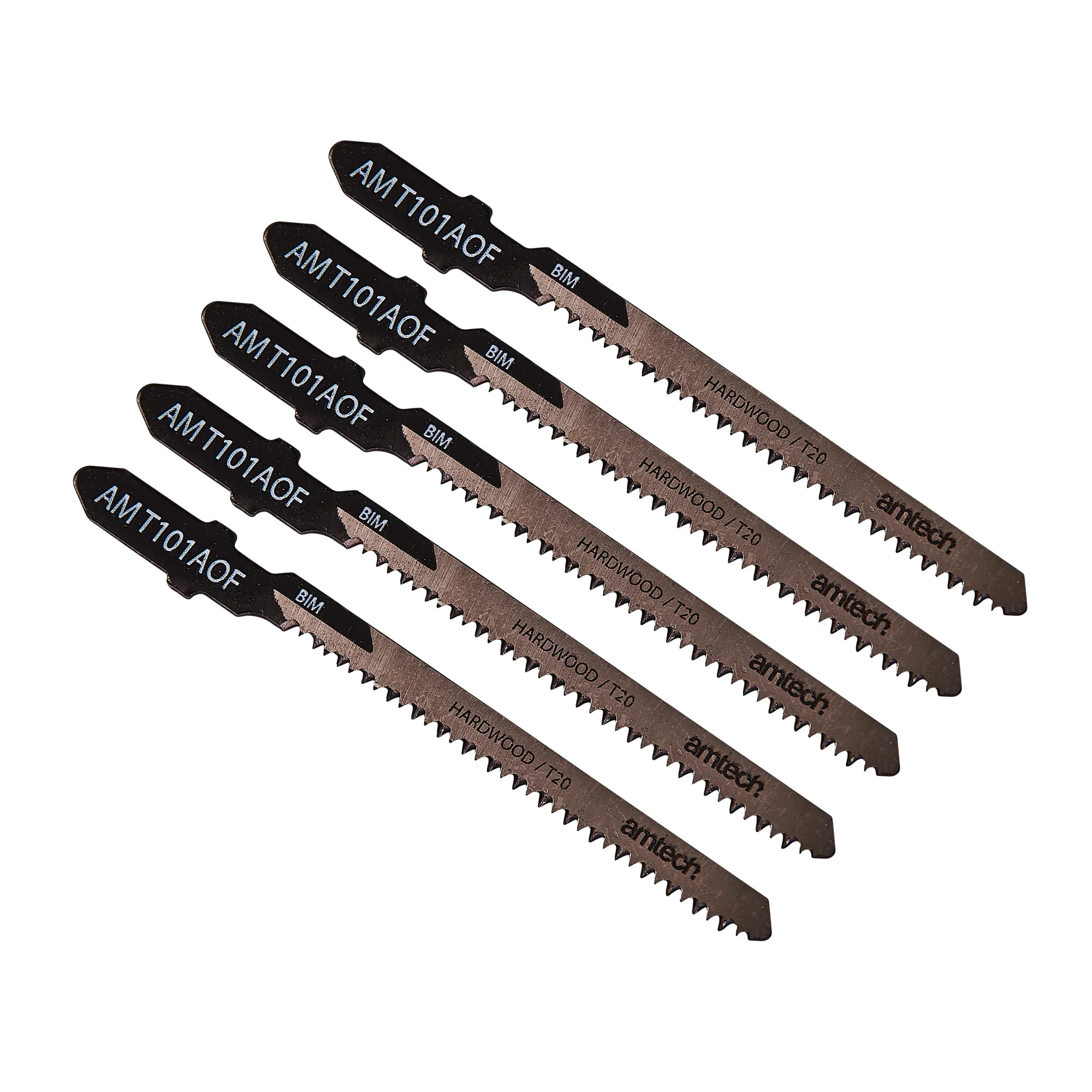 5 Piece Wood Jigsaw Blade Set (Amt101Aof)