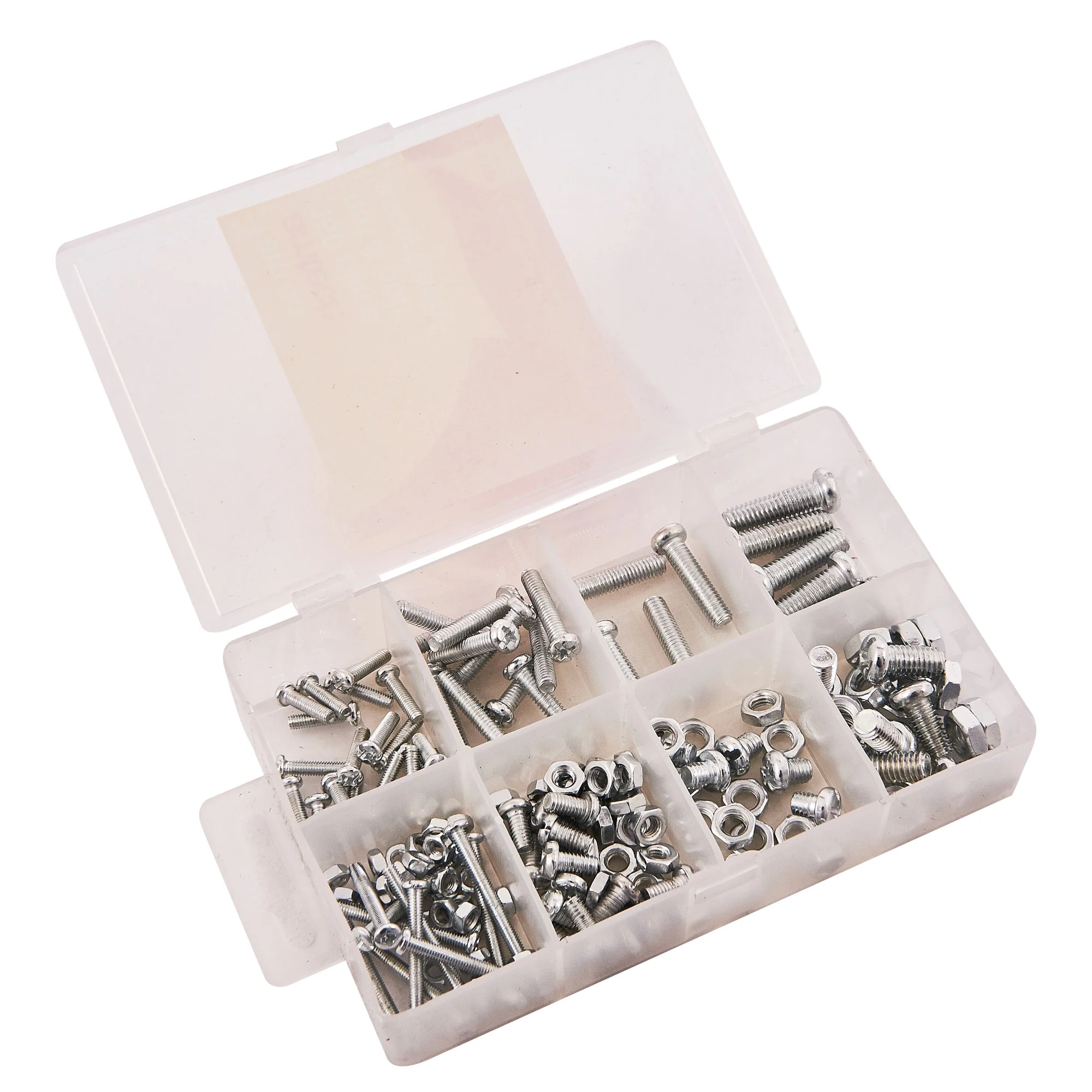 150 Piece Assorted Nut And Bolt Set