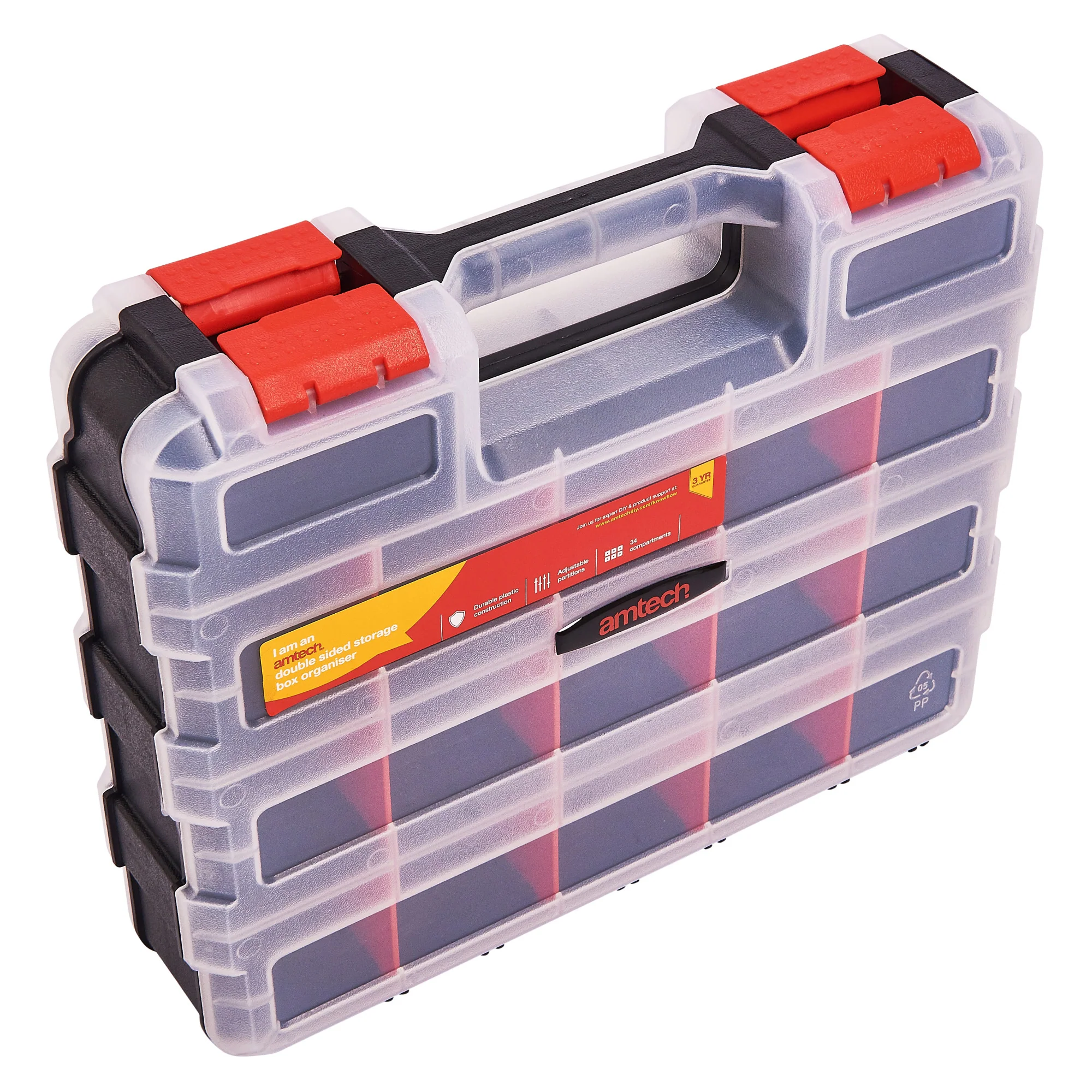 34 Section Double Sided Storage Box