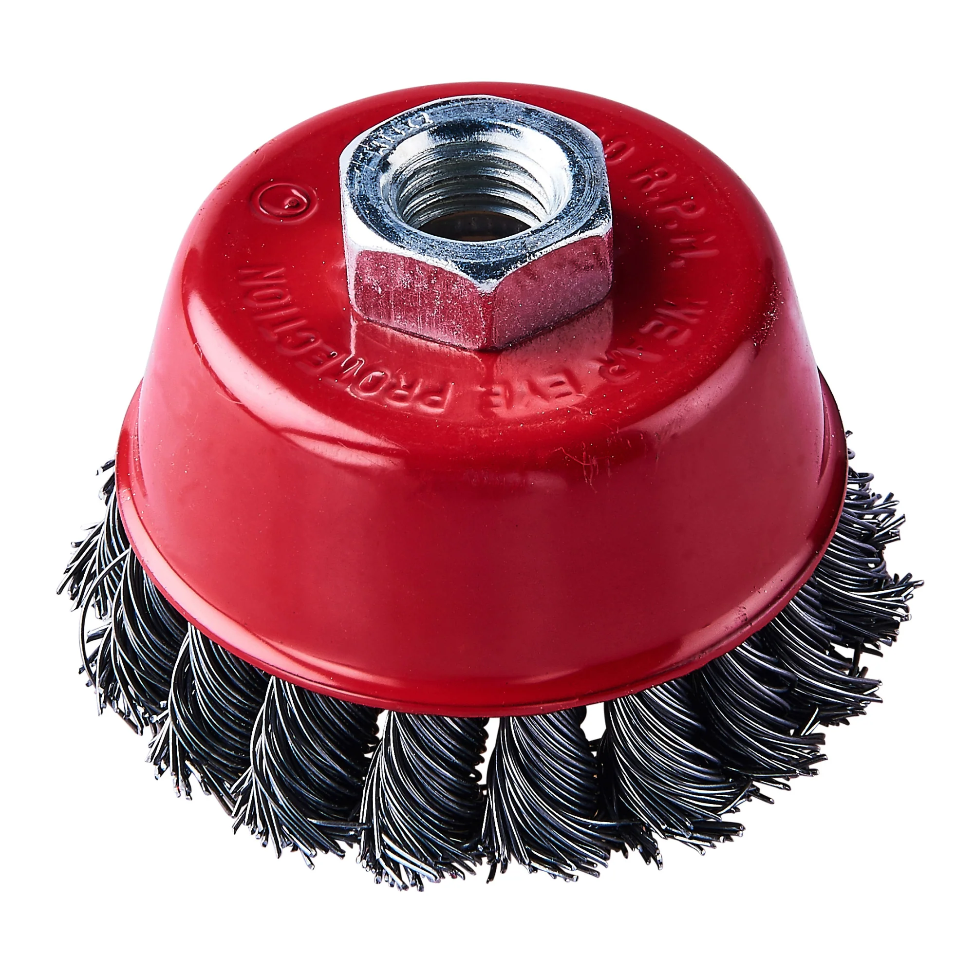 80mm (3″) Twist Knot Wire Cup Brush