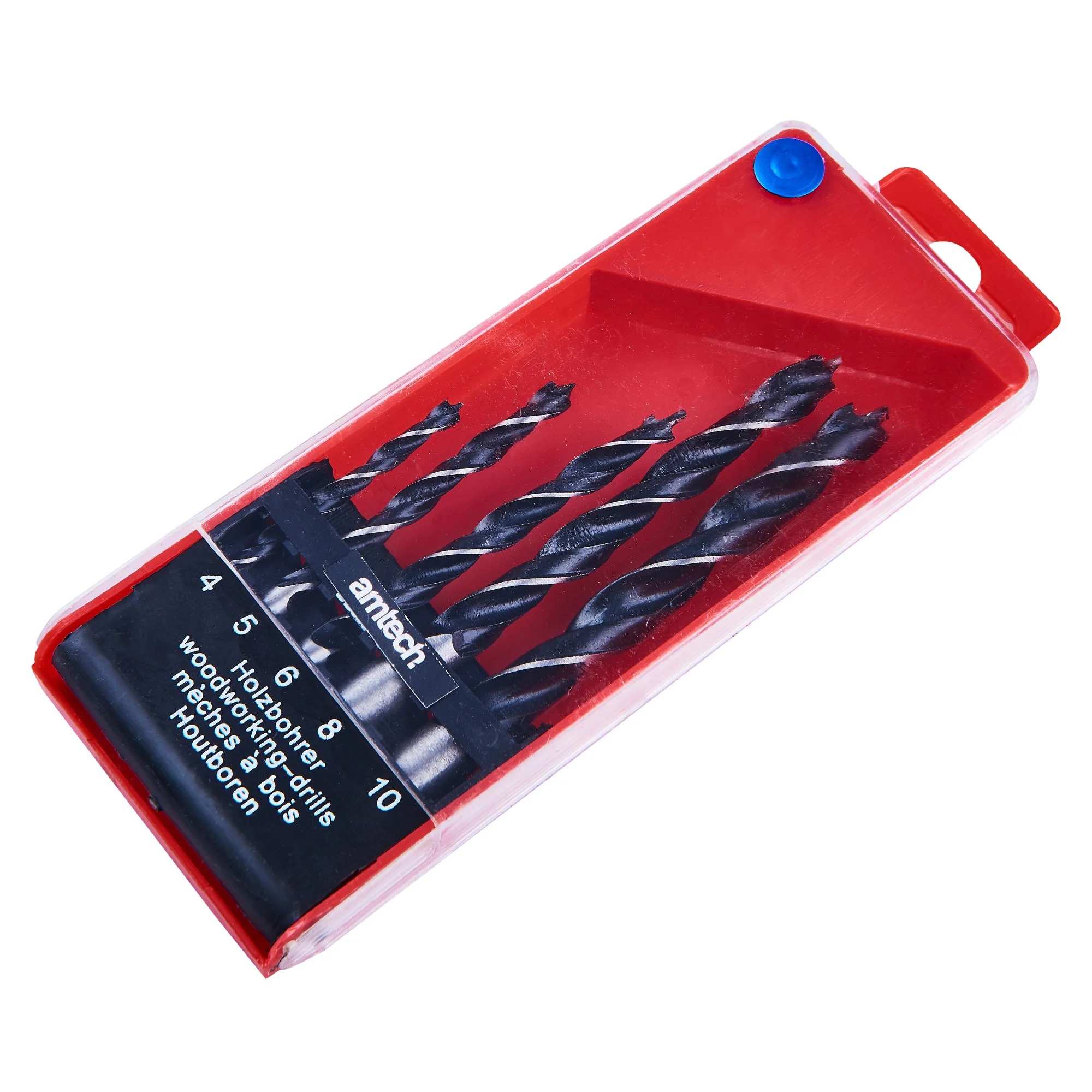 5 Piece Wood Drill Bit Set