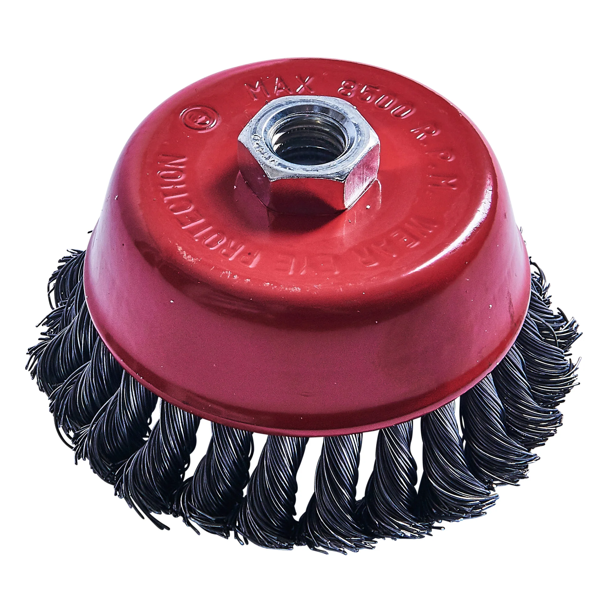 100mm (4″) Twist Knot Wire Cup Brush